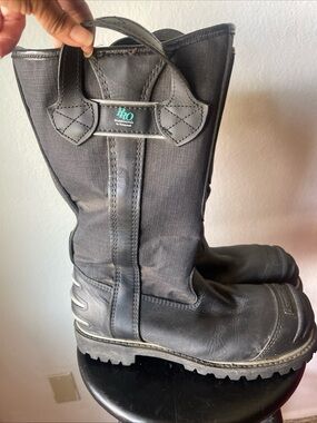 Pro Work Boots Pro Warrington 5007 Firefighter Turnout Boots 9.5 Power Toe